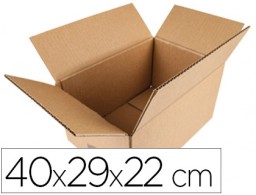 Caja embalaje Q-Connect cartón 5 mm. 400x290x220 mm.